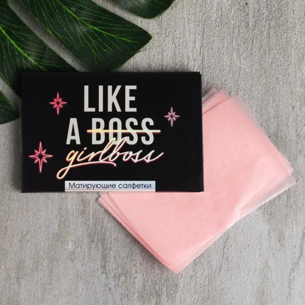 Салфетки матирующие Beauty Fox Like a girlboss 50шт 4951081