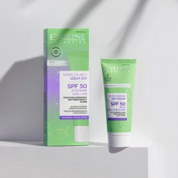 Крем для лица солнцезащитный Eveline SPF50 с гиалуроновой кислотой Увлажняющий 30мл 052982