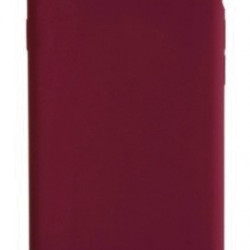 Чехол накладка силикон Silicone Case iPh 6/6S бордовый аналог