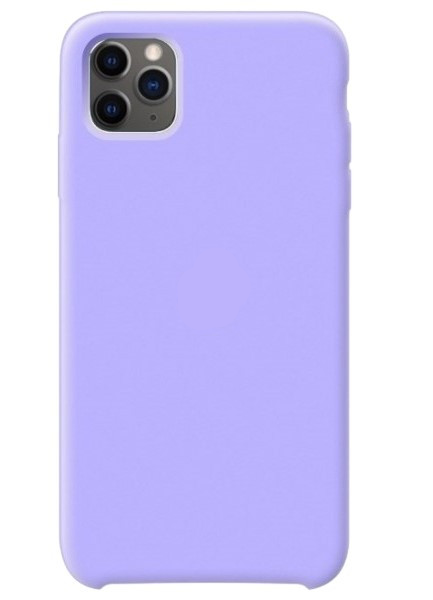 Чехол накладка силикон Silicone Case iPh 11 Pro сиреневый аналог