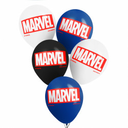 Шар воздушный латексный Marvel 12" принт Marvel 7359259 (1) -