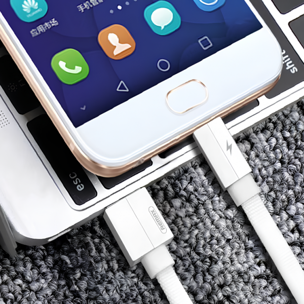 Кабель USB - Micro USB Remax Kerolla RC-094m 1м 2,1A белый