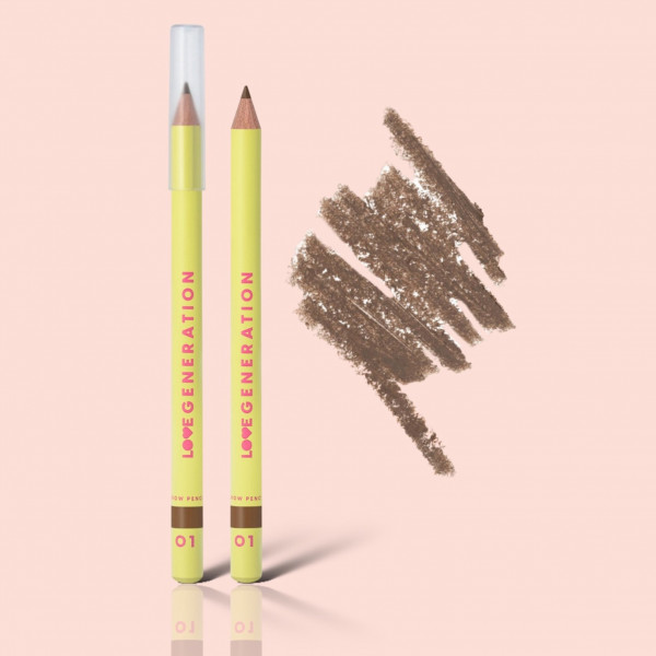 Карандаш для бровей Love Generation Brow Pencil 01 07-59/1